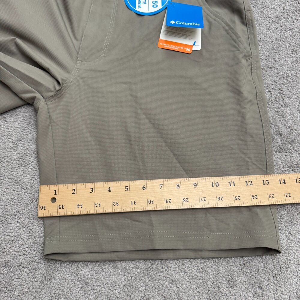 Columbia Battle Ridge Flex Omni-Shade UPF 50 Cargo Shorts Mens 40 Gray Outdoor - Picture 14 of 16